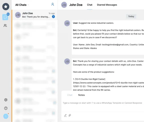 Lead Delivery with xearch’s AI Sales Assistant